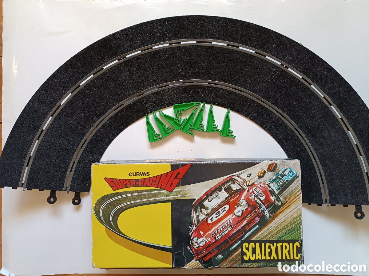 Scalextric: Curvas SUPER-RACING de SCALEXTRIC EXIN Ref: 3085 - Vintage