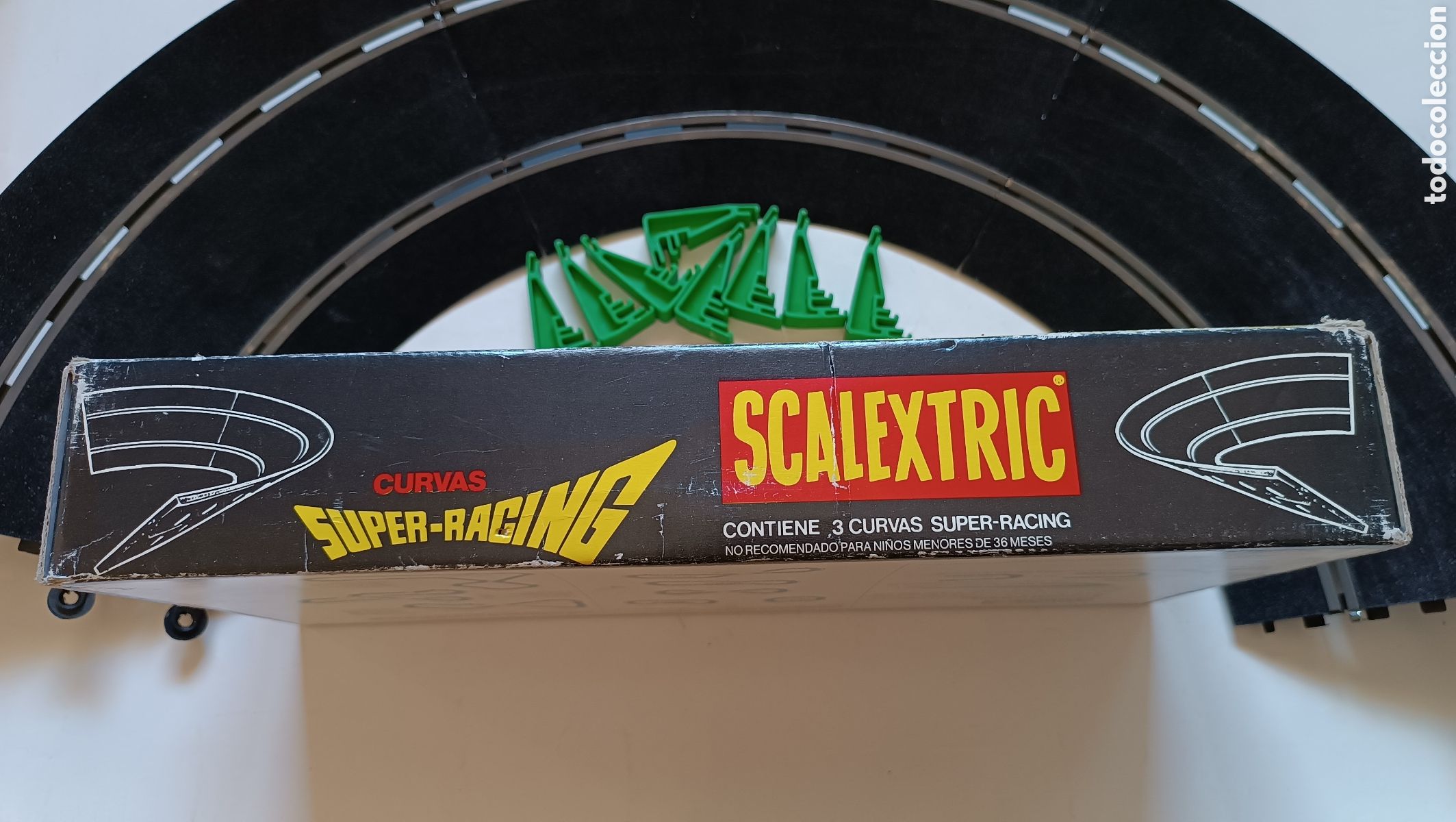 Scalextric: Curvas SUPER-RACING de SCALEXTRIC EXIN Ref: 3085 - Vintage - Foto 5