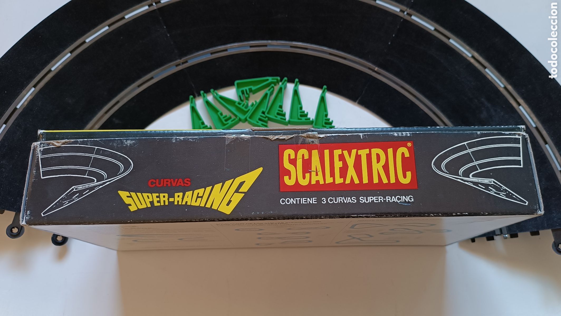 Scalextric: Curvas SUPER-RACING de SCALEXTRIC EXIN Ref: 3085 - Vintage - Foto 7