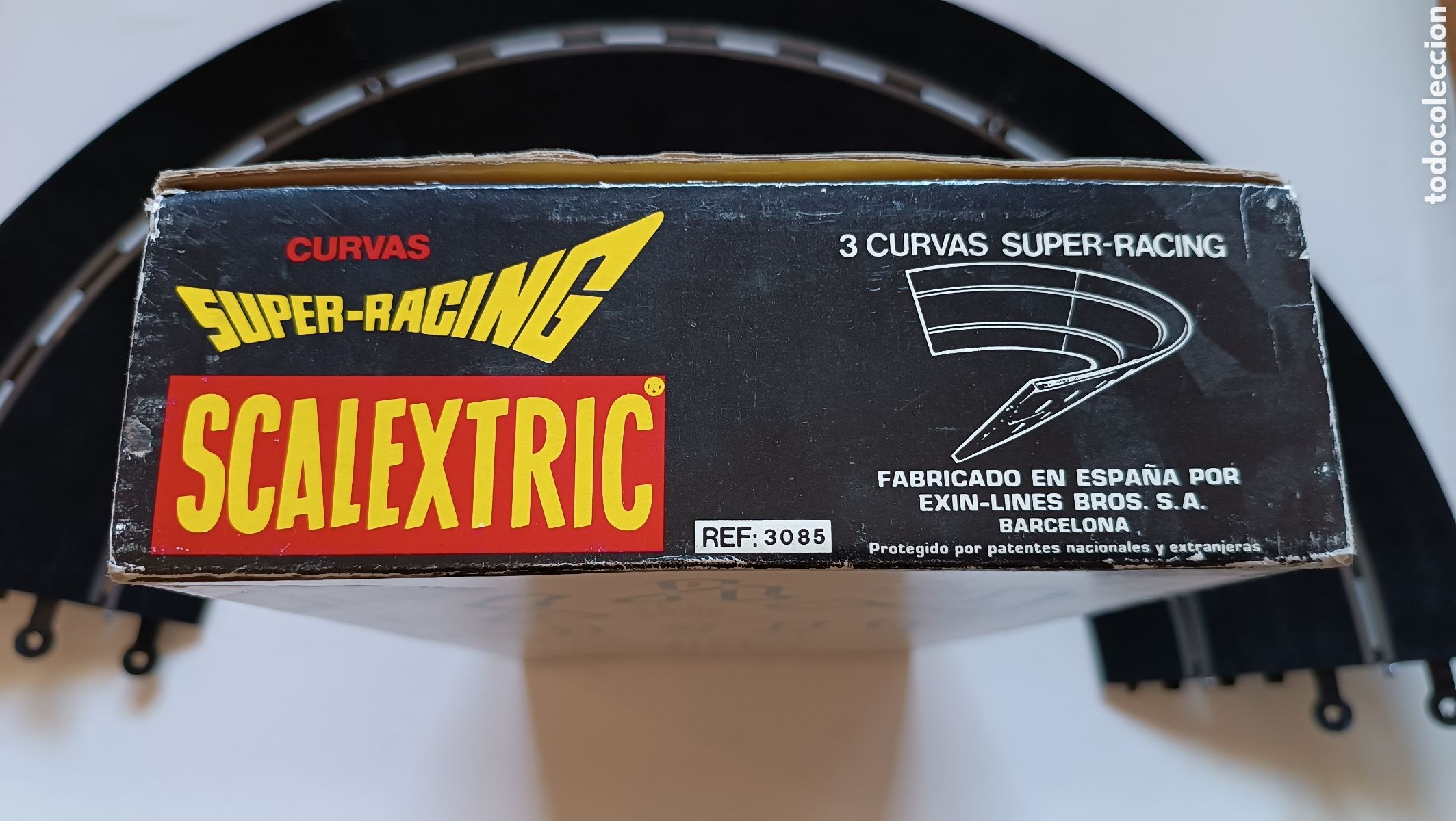 Scalextric: Curvas SUPER-RACING de SCALEXTRIC EXIN Ref: 3085 - Vintage - Foto 6