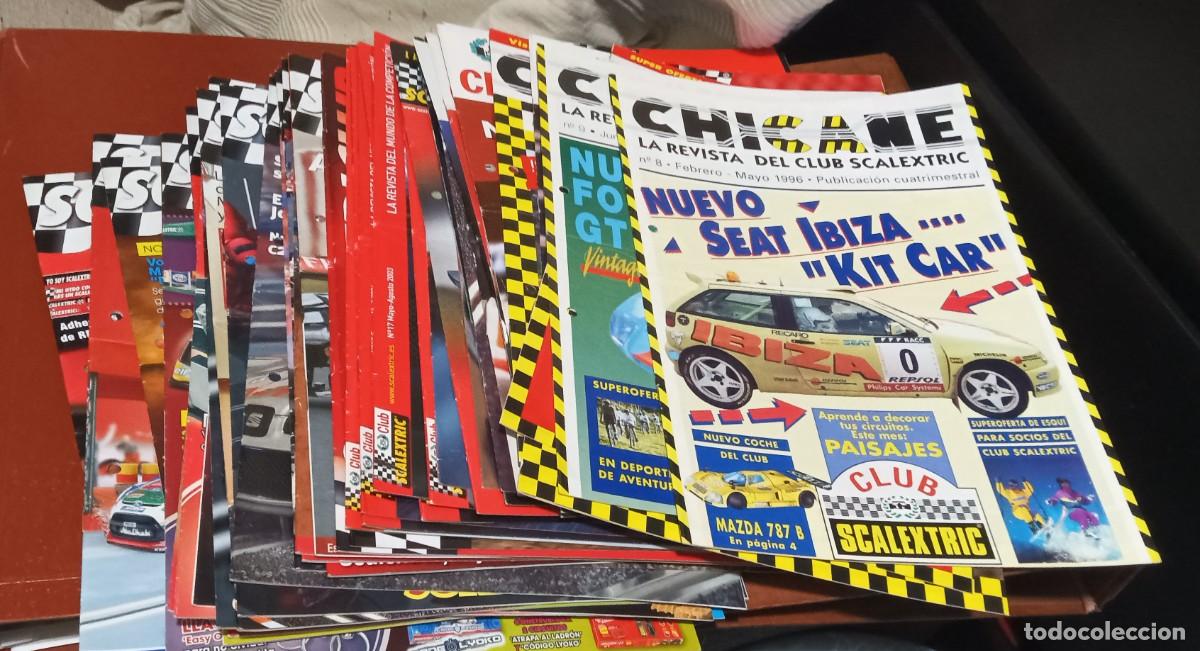 Scalextric: Lote 53 revistas club Scalextric