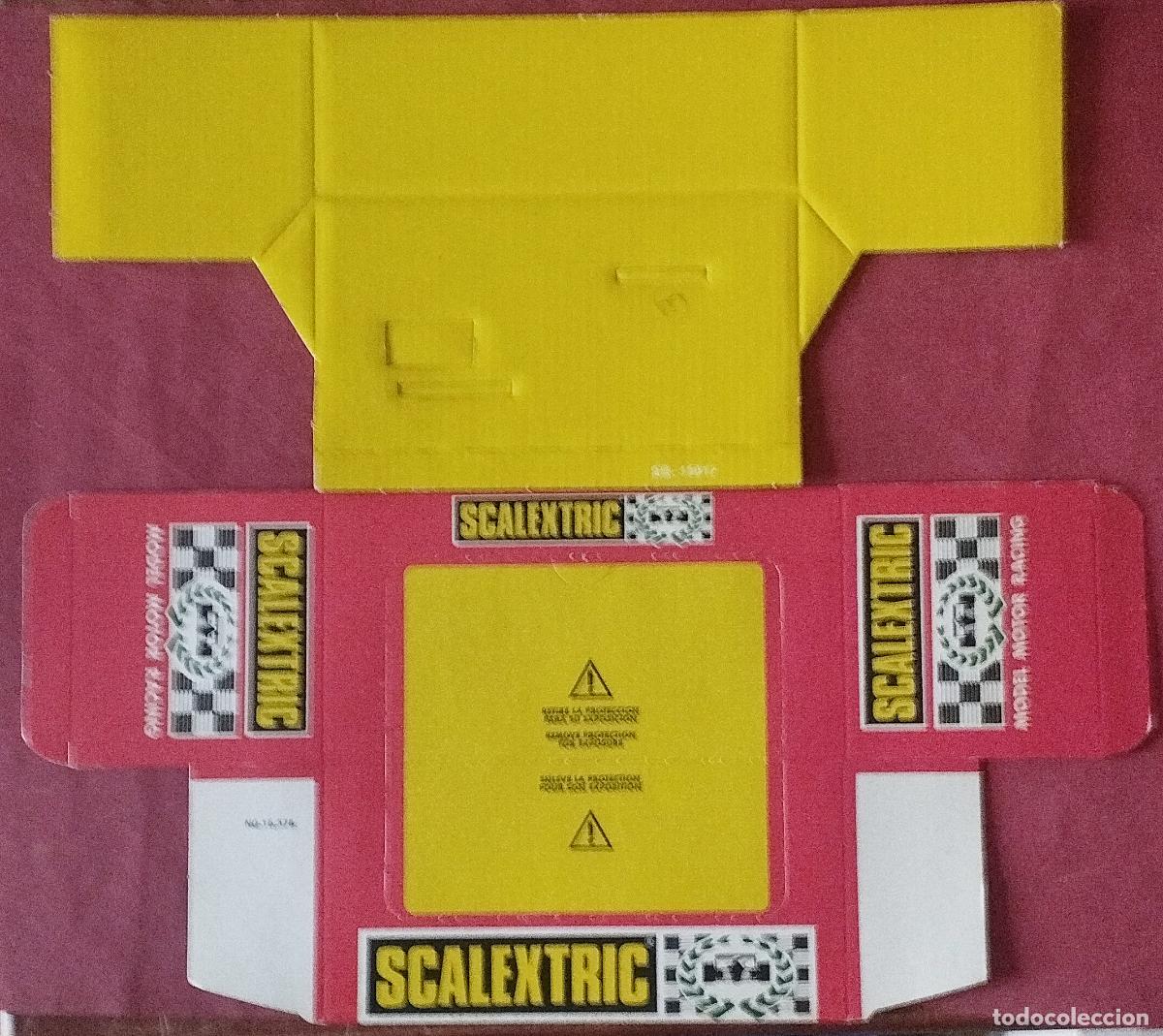 Scalextric: SCALEXTRIC MODEL MOTOR RACING - CAJAS VACIA - NUEVA SIN ESTRENAR - PLEGADA