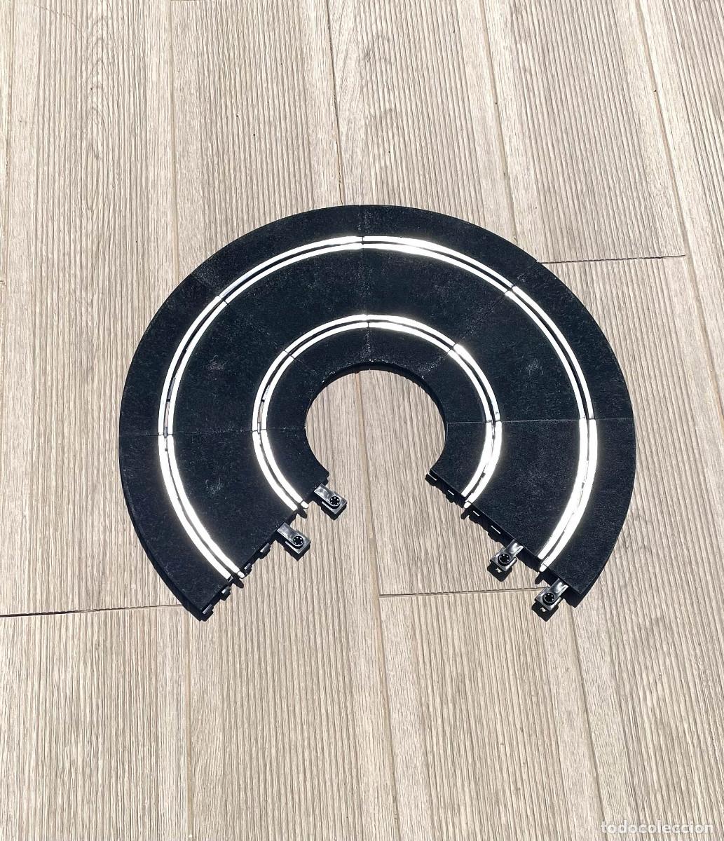 Scalextric: Lote 6 curvas interiores R1 Hyada compatibles Scalextric