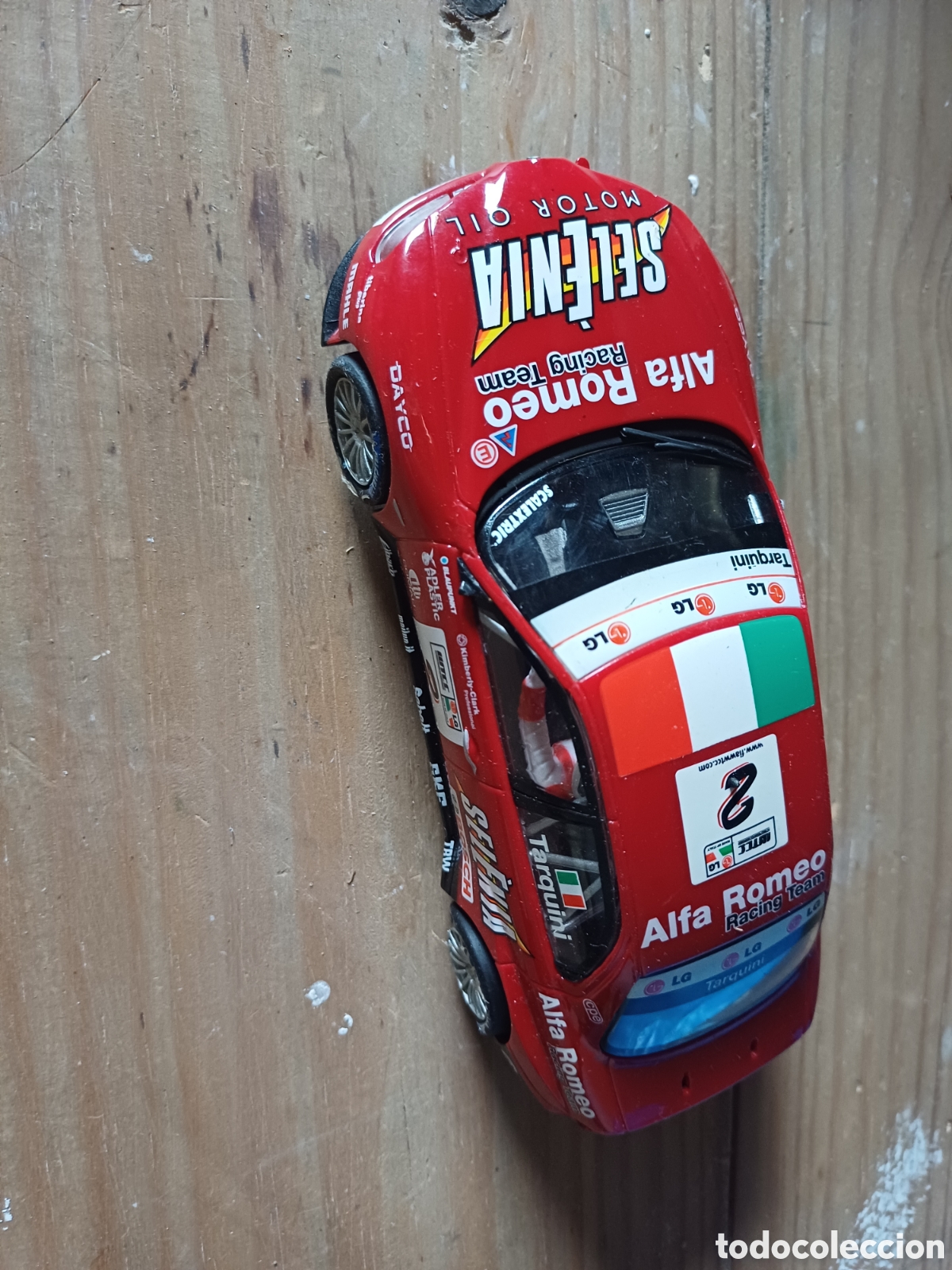 Scalextric: Alfa romeo 156 scalextric mandos y pistas chicane cambio curva