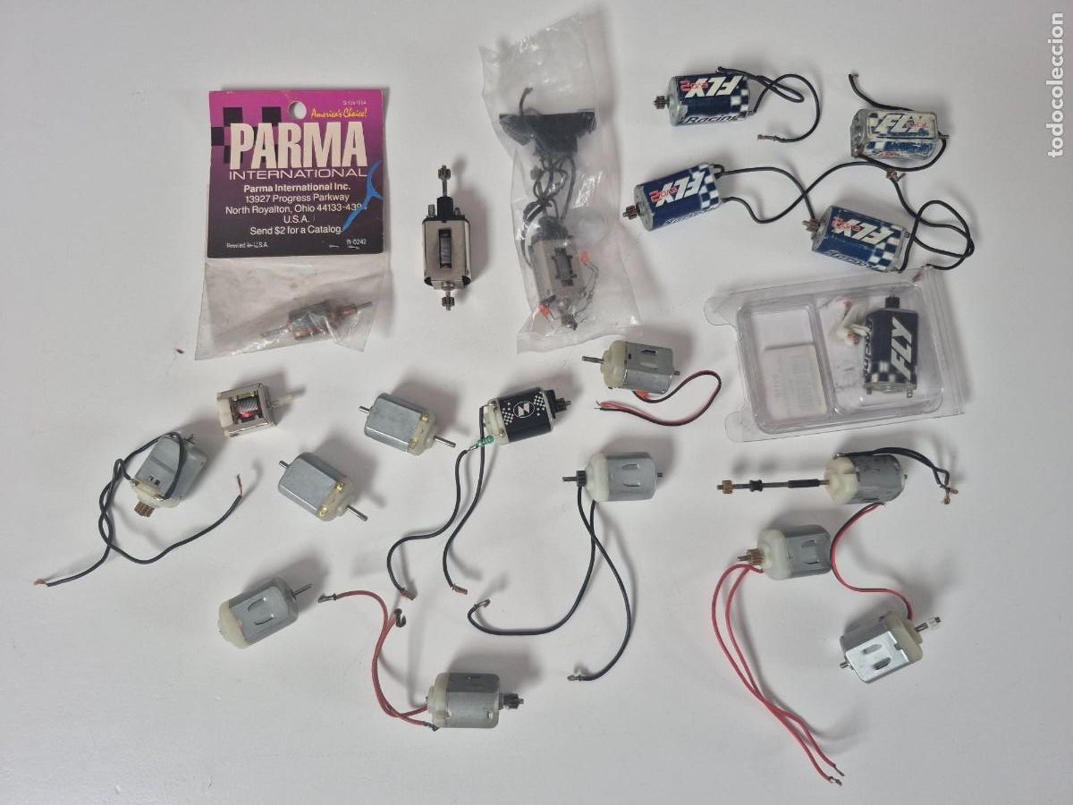 Scalextric: SCALEXTRIC LOTE 19 MOTORES MOTOR EXIN TECNITOYS PARMA FLY SLOT ACCESORIO