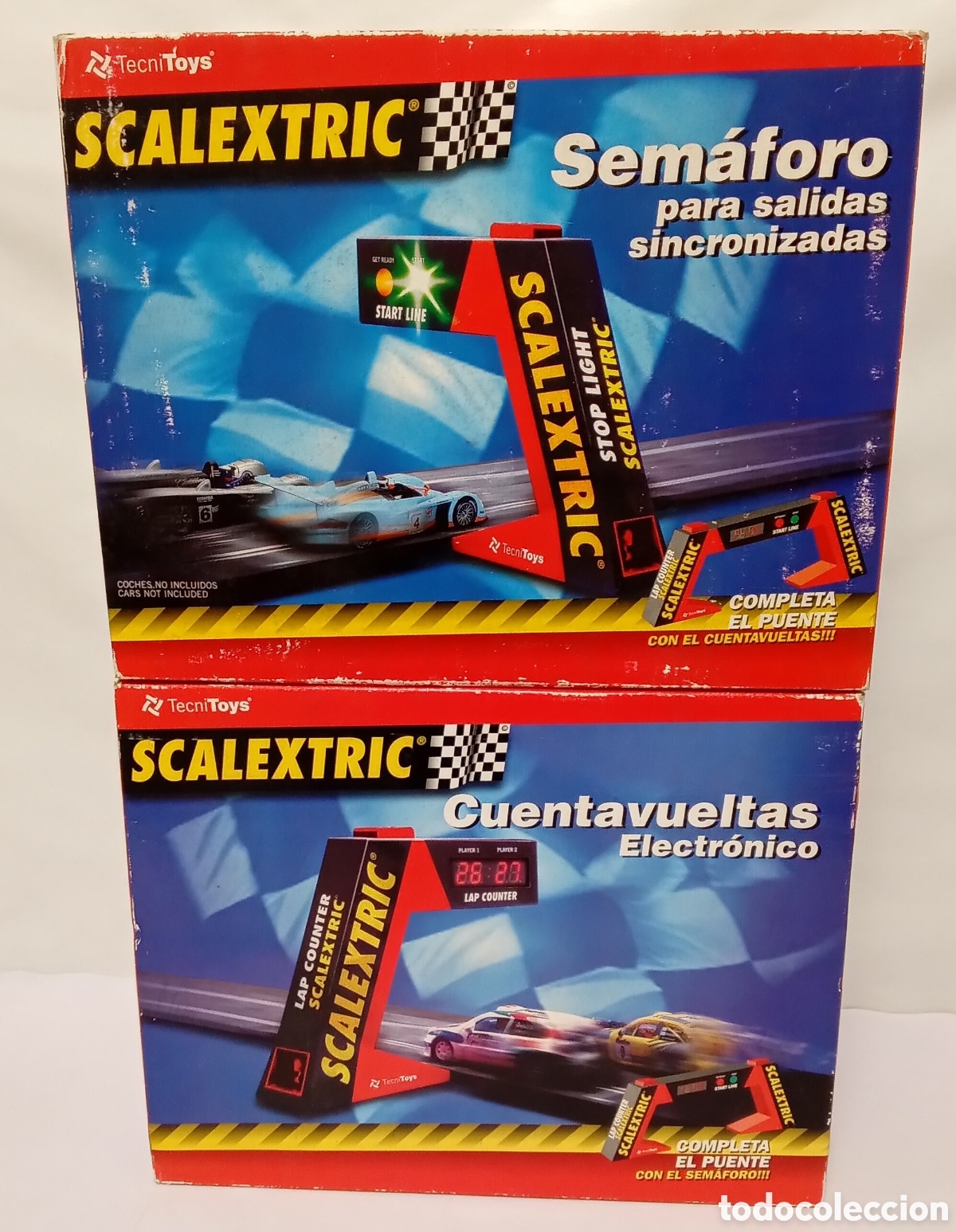 Scalextric: Cuentavueltas Y Sem&aacute;foro Y Transformador Scalextric Tecnitoys