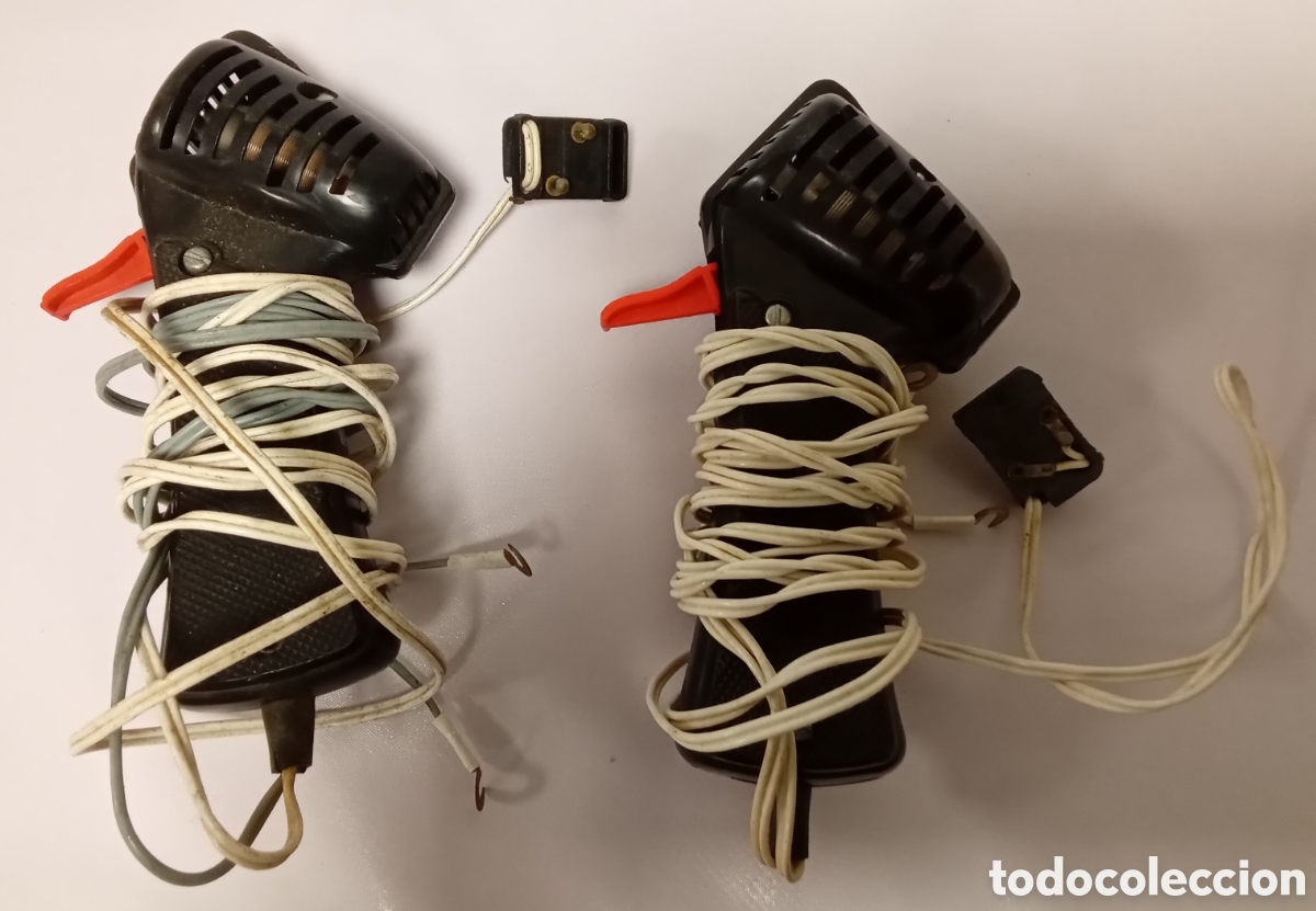 Scalextric: Lote 2 Mandos Gatillos Rojos Scalextric Exin