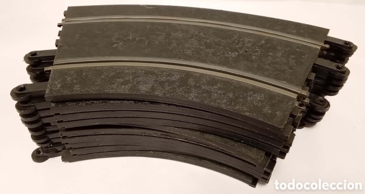 Scalextric: Lote 10 Curvas Pistas Scalextric Triang