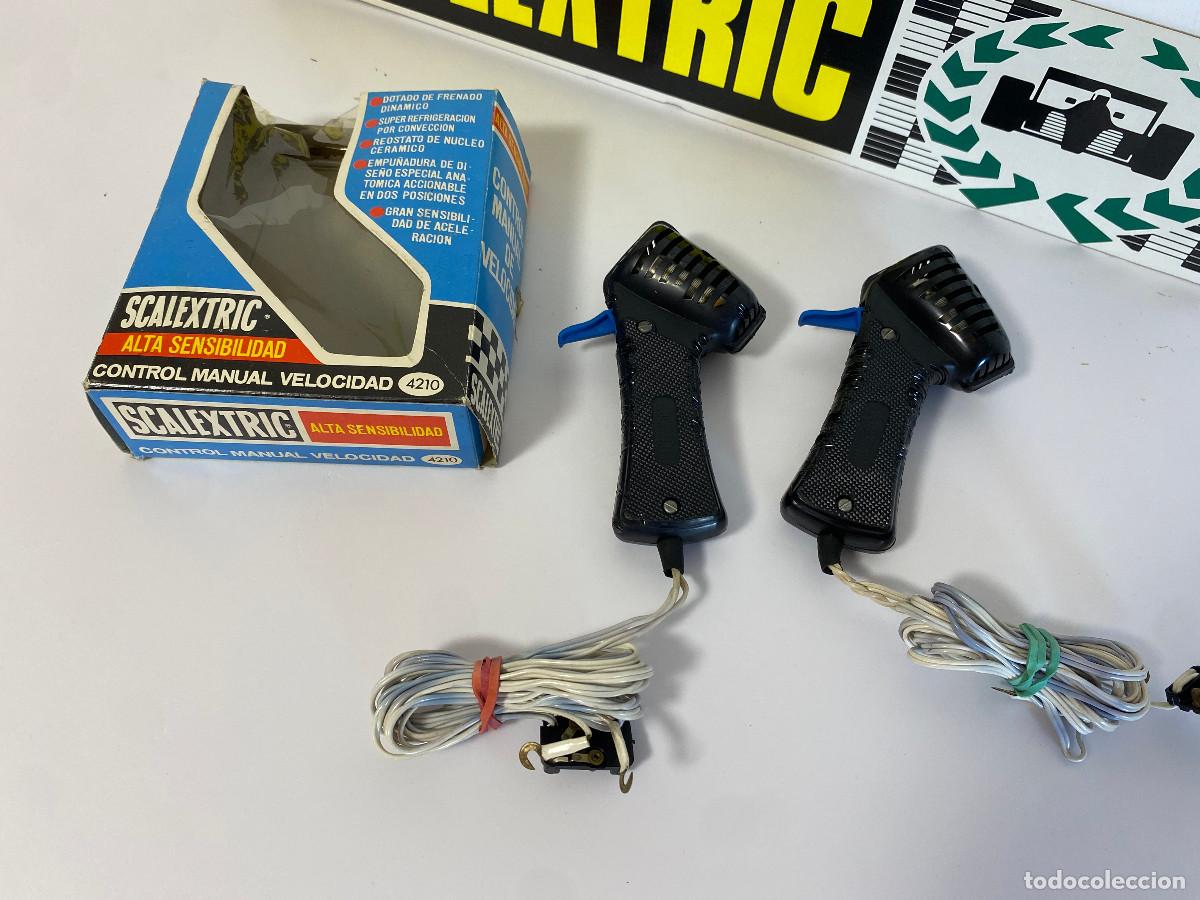 Scalextric: MANDOS ANTIGUOS - CONTROLES MANUALES VELOCIDAD - SCALEXTRIC - EXIN