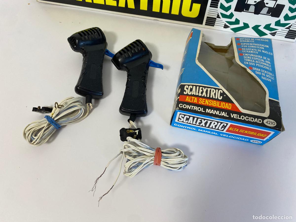 Scalextric: MANDOS ANTIGUOS - CONTROLES MANUALES VELOCIDAD - SCALEXTRIC - EXIN