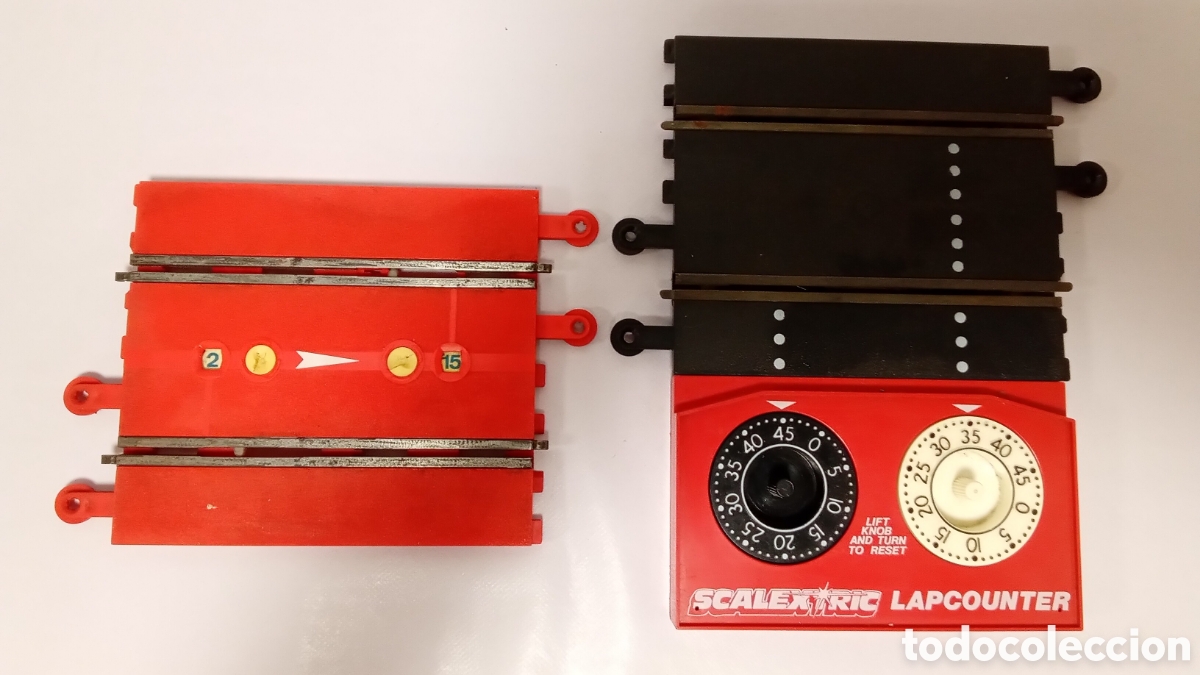 Scalextric: Lote 2 Pistas Cuentavueltas Scalextric