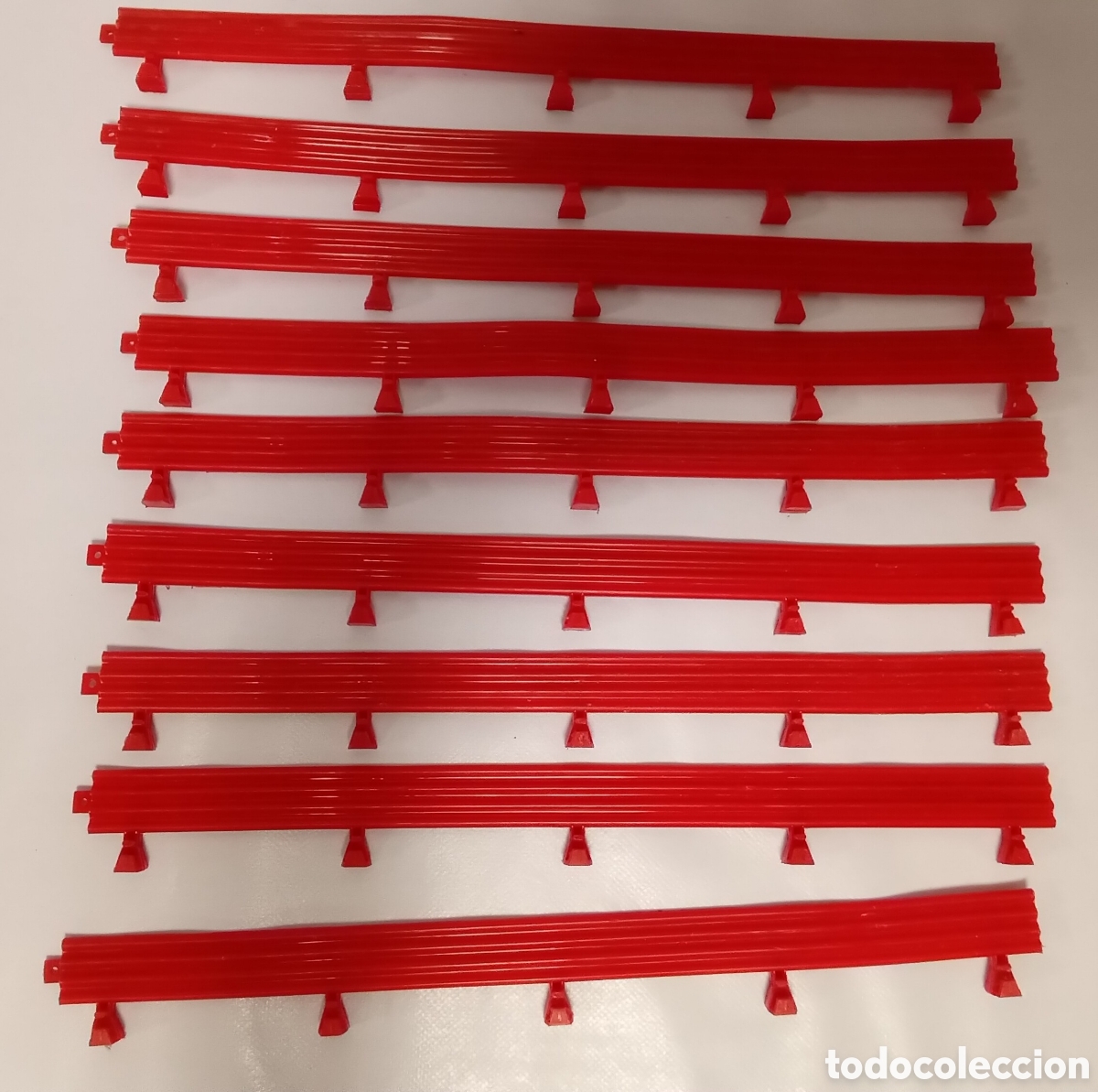 Scalextric: Lote 9 Vallas Rojas Scalextric