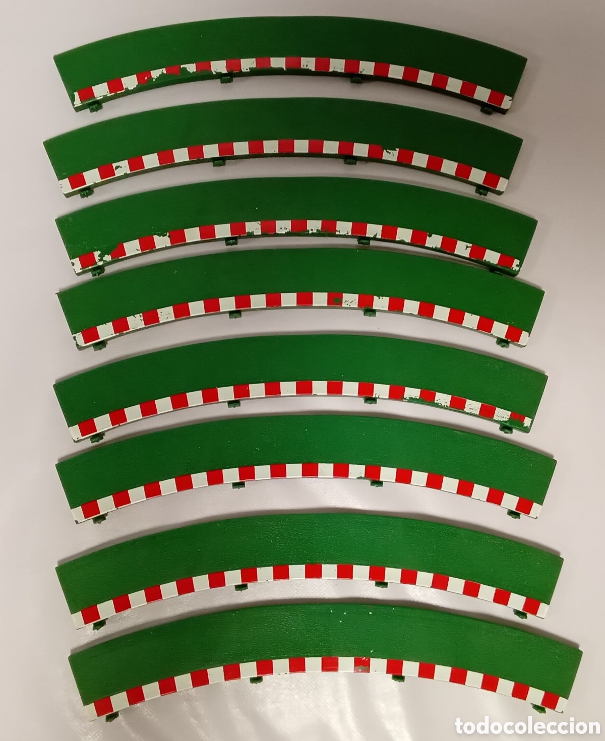 Scalextric: Lote 8 Arcenes Verdes Scalextric TecniToys 1999