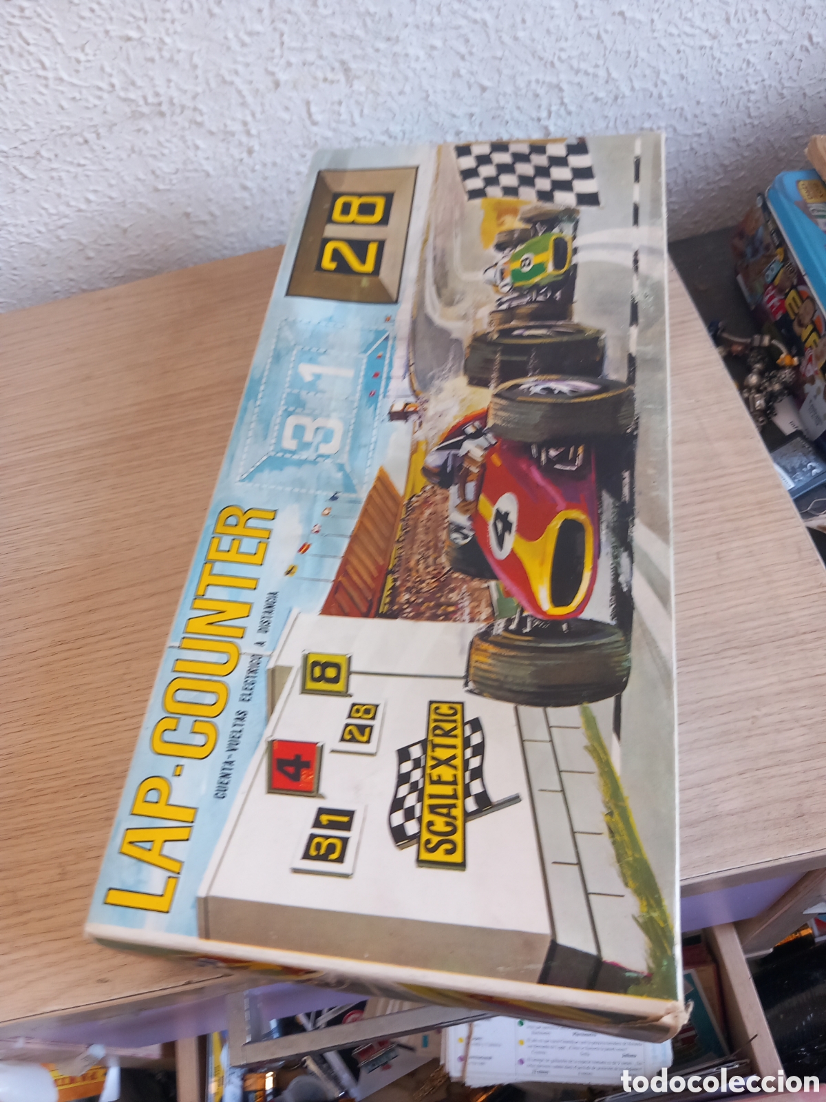 Scalextric: CAJA SCALEXTRIC CON ACCESORIOS SIN COCHE,,VER FOTOS