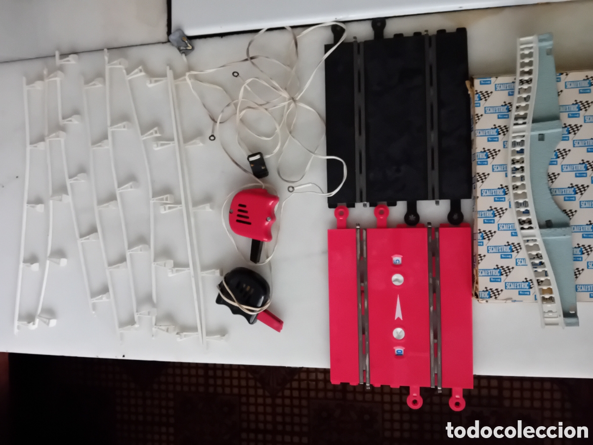 Scalextric: Lote accesorios scalextric Triang