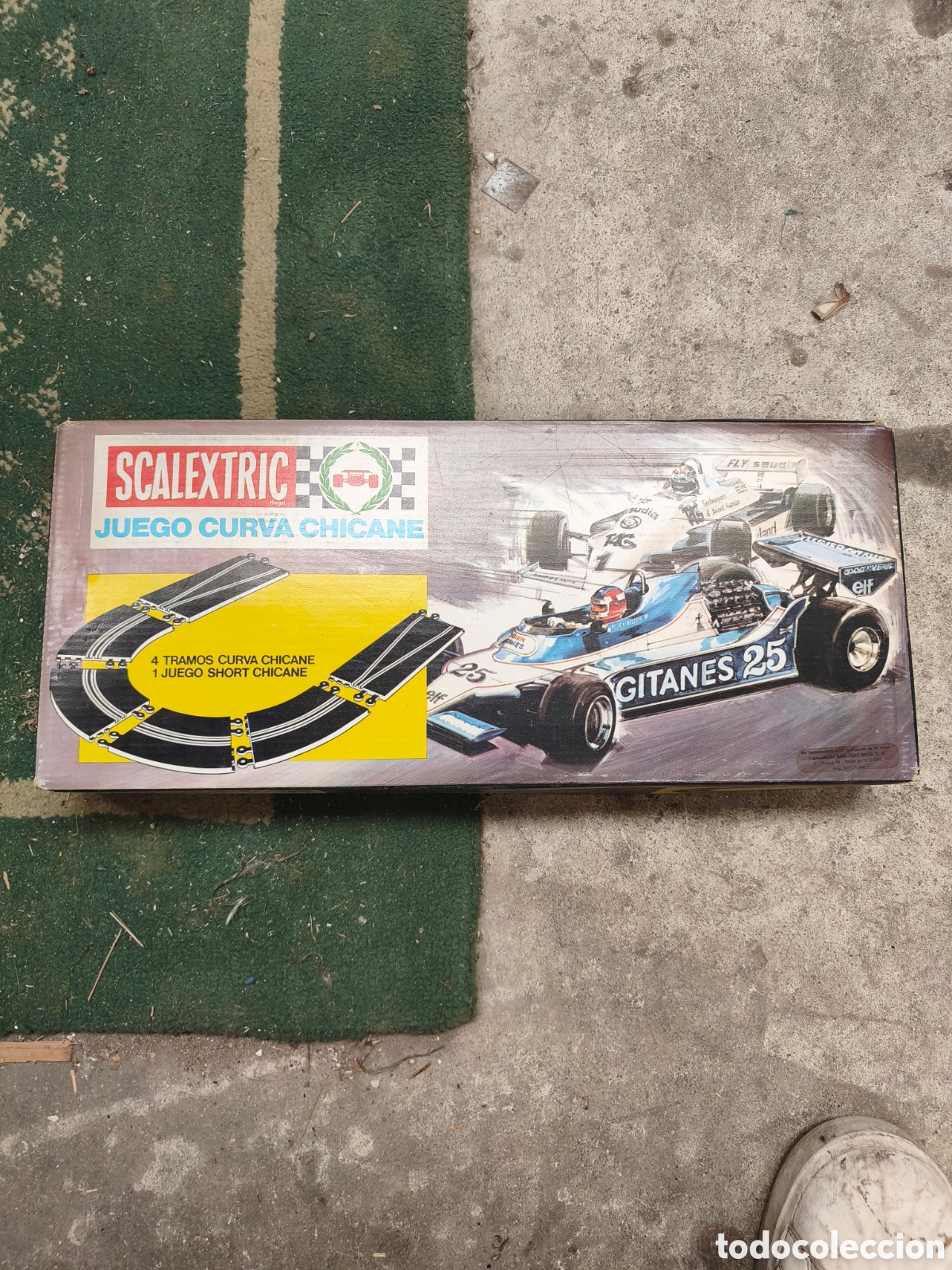 Scalextric: Juego Curva Chicane Scalextric (Ref. 3078) - Exin Vintage