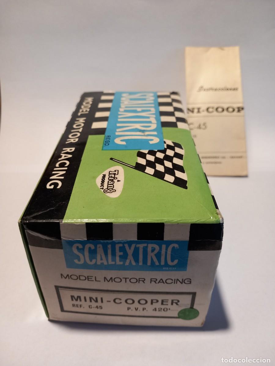 Scalextric: SCALEXTRIC CAJA VACIA MINI COOPER ORIGINAL DE &Eacute;POCA EXIN (G)