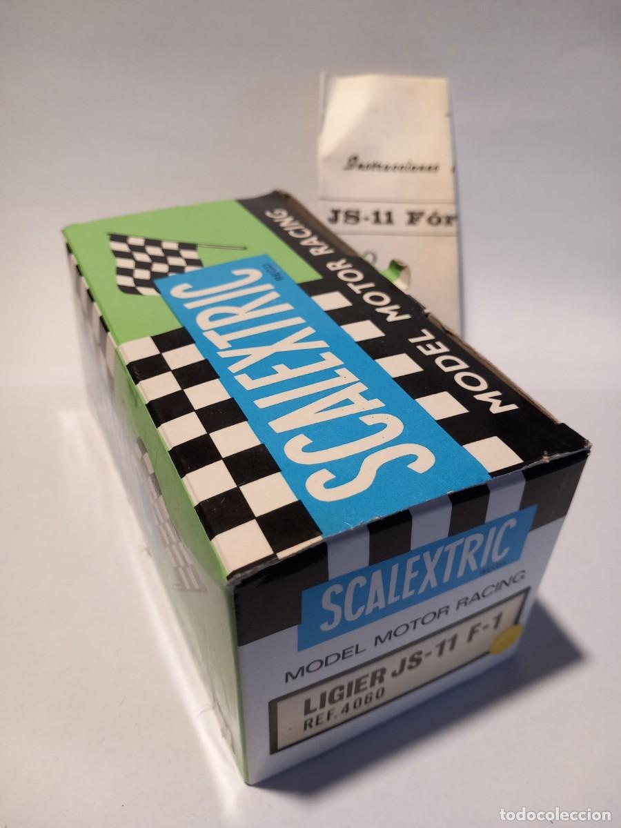 Scalextric: SCALEXTRIC CAJA VACIA / INSTRUCCIONES LIGIER JS -11 F1 ORIGINAL DE &Eacute;POCA EXIN (G)