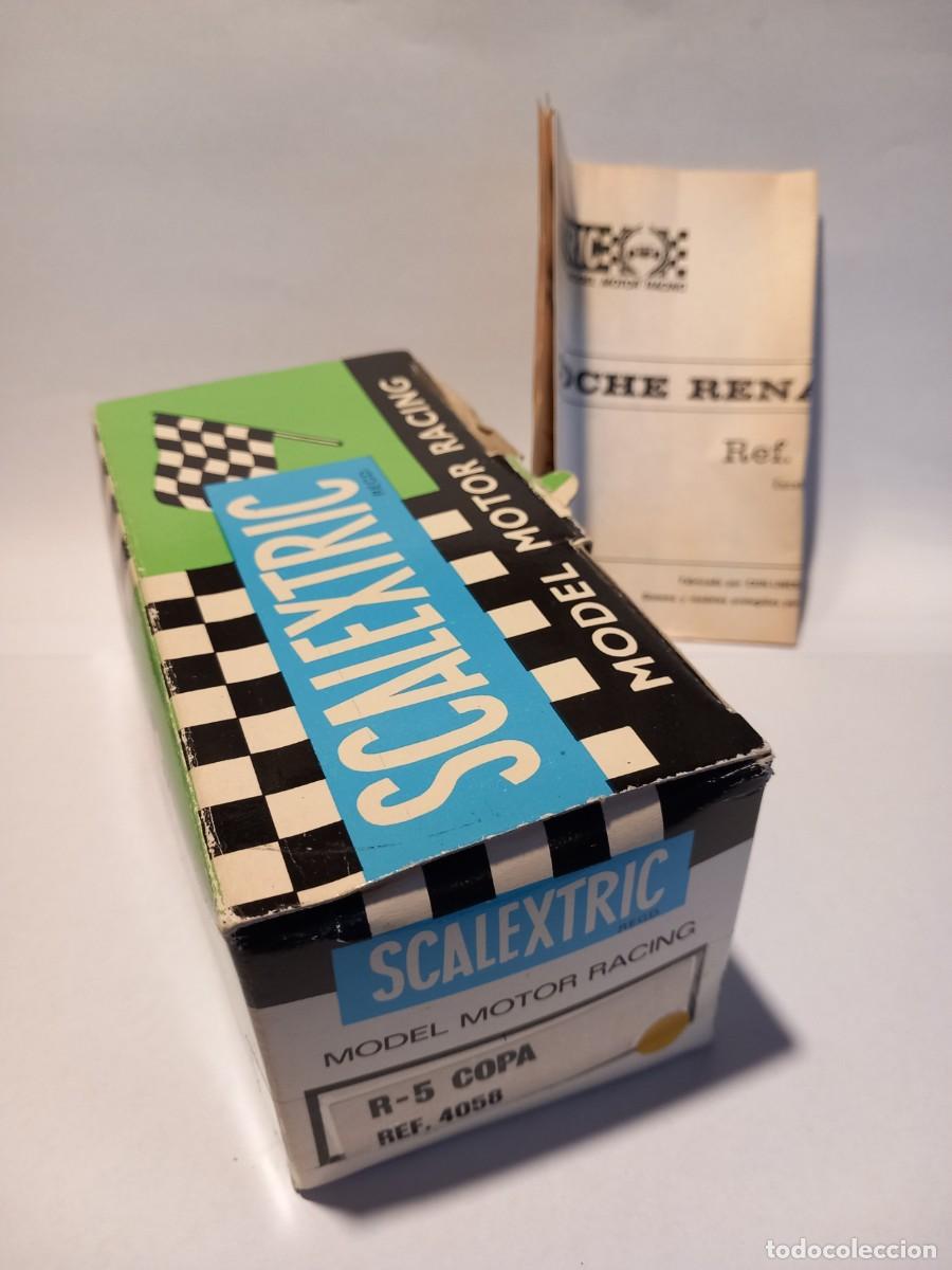 Scalextric: SCALEXTRIC CAJA VACIA / INSTRUCCIONES RENAULT 5 COPA ORIGINAL DE &Eacute;POCA EXIN (G)