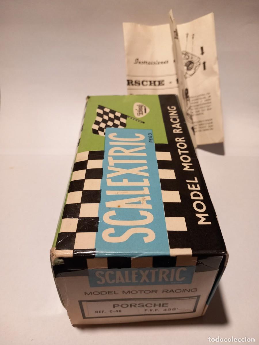 Scalextric: SCALEXTRIC CAJA VACIA / INSTRUCCIONES PORSCHE ORIGINAL DE &Eacute;POCA TRIANG (G)