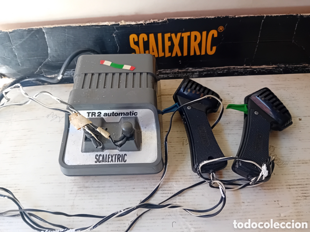 Scalextric: Scalextric lote mandos transformador