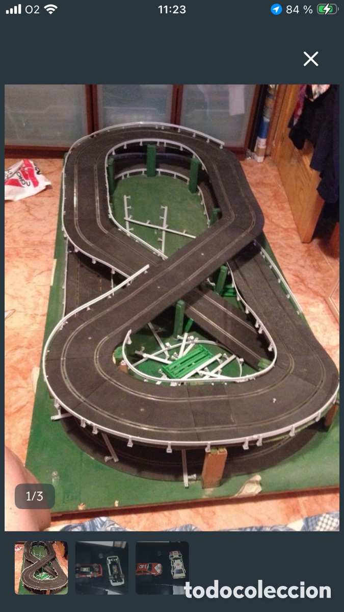 Scalextric: Excalestric 8m con dos coches - Foto 1