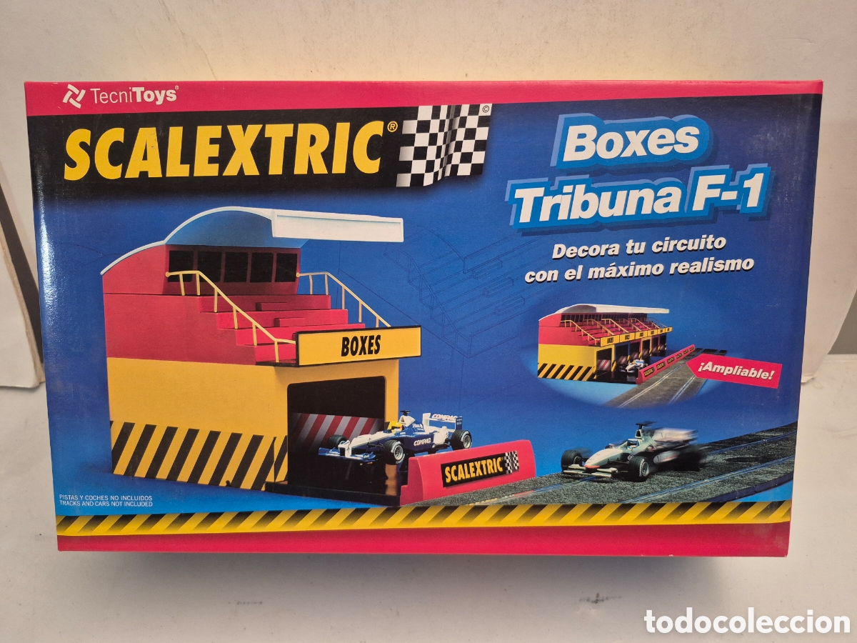 Scalextric: SCALEXTRIC TECNI TOYS 8826- BOXES-TRIBUNA F-1, PRECINTADO