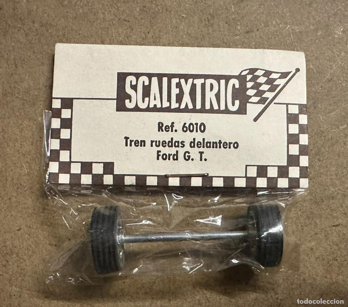 Scalextric: Tren ruedas delantero - Ford GT - ref. 6010