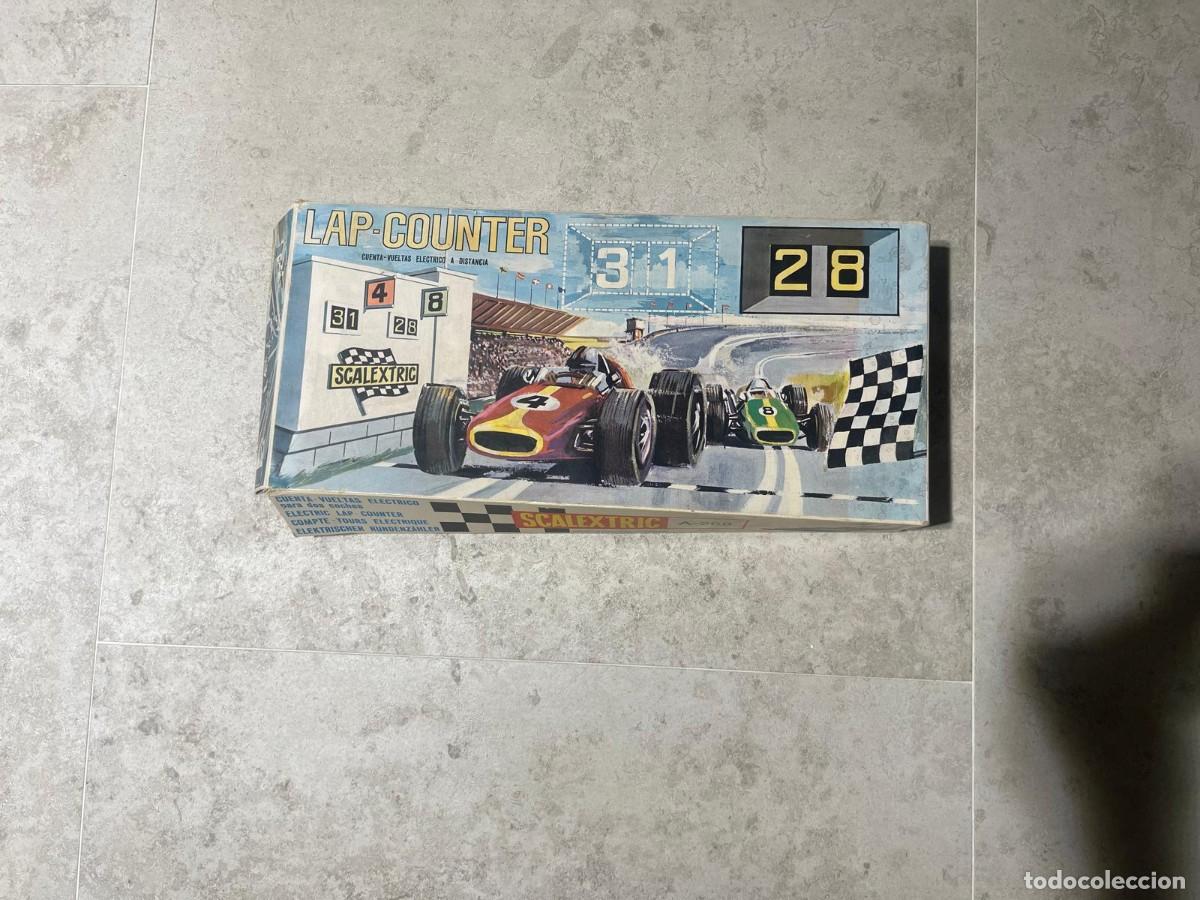 Scalextric: Lap-counter escaletric