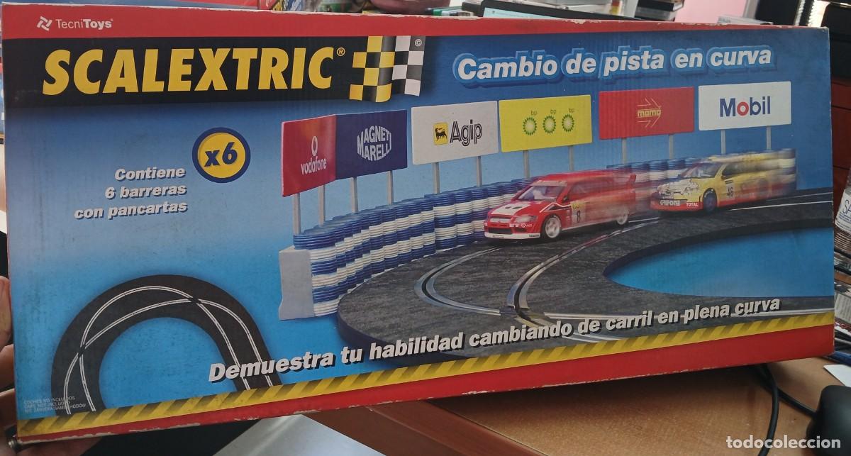 Scalextric: SCALEXTRIC CAMBIO DE PISTA EN CURVA TECNI TOYS