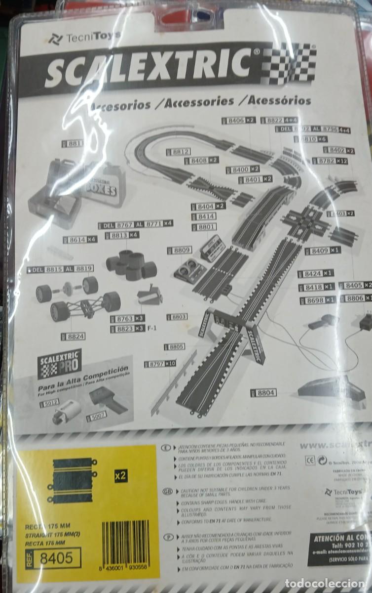 Scalextric: RECTA 175 MM SCALEXTRIC TECNI TOYS - Foto 2