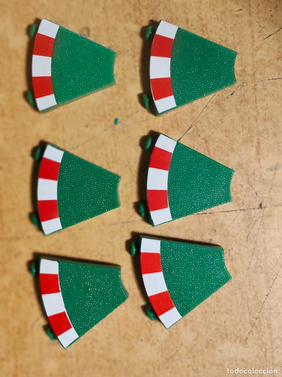Scalextric: SCALEXTRIC LOTE 6 BORDES PIANOS - casi nuevos