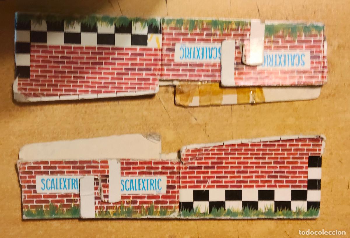 Scalextric: Puente Scalextric de Exin carton a&ntilde;os 60 - tal qual foto