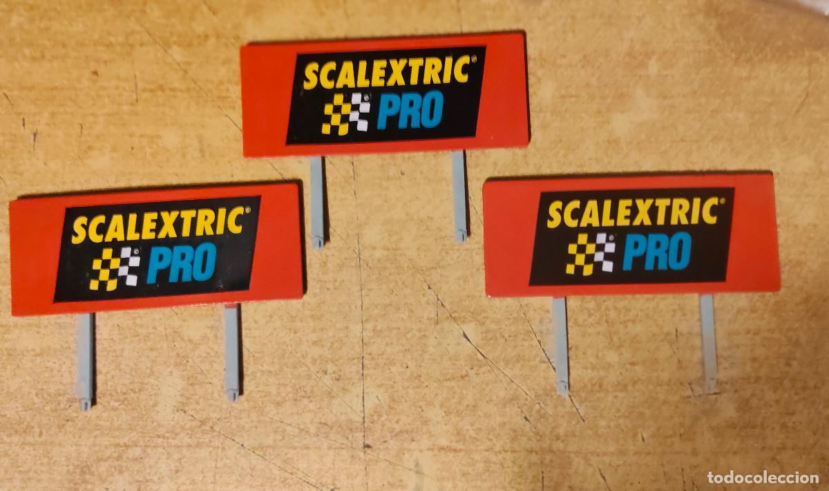 Scalextric: SLOT SCALEXTRIC TECNITOYS CARTELES VALLAS PUBLICITARIAS O PANCARTAS ANUNCIOS DECORACION PISTAS