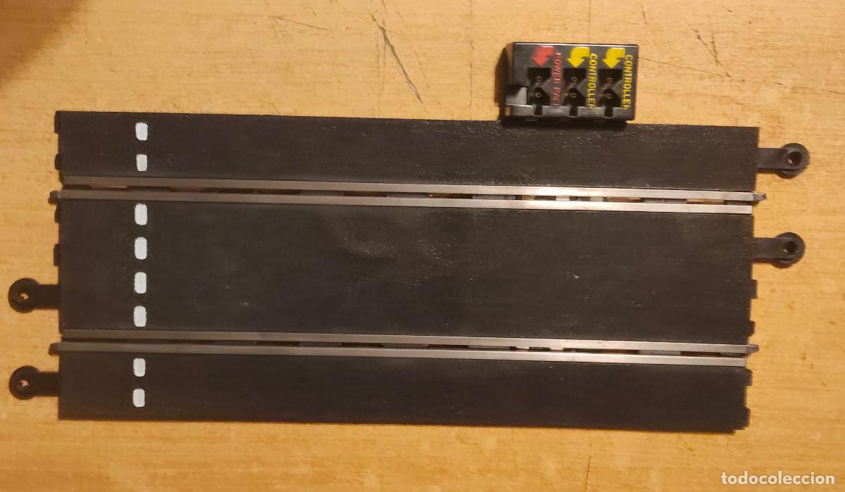 Scalextric: PISTA recta CONEXIONES USADA SCALEXTRIC - FABRICANTE : EXIN TECNITOYS ESCALA : 1/32
