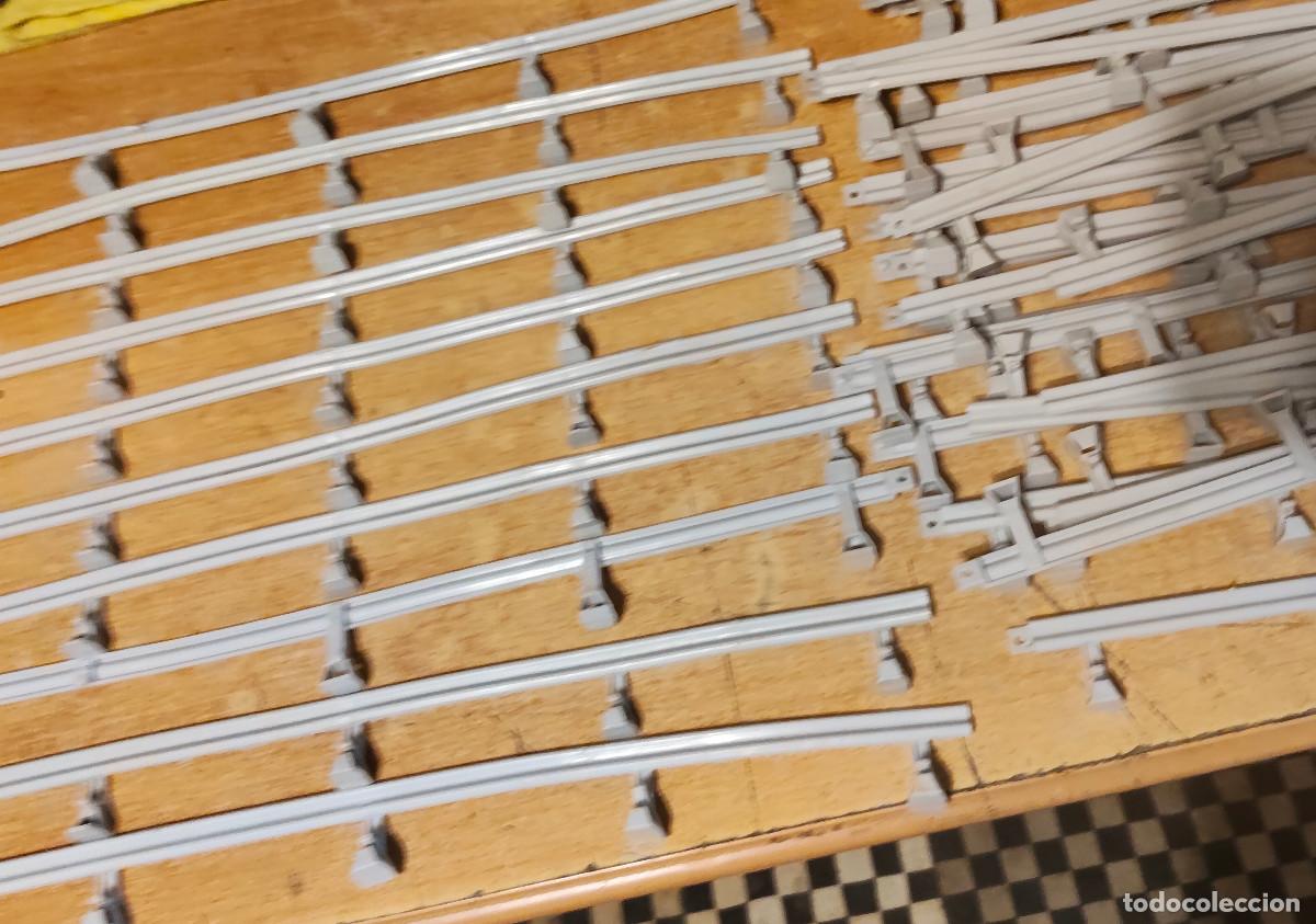 Scalextric: + de 30 vallas grises scalextric. Buen estado de conservacion - scalextric exin