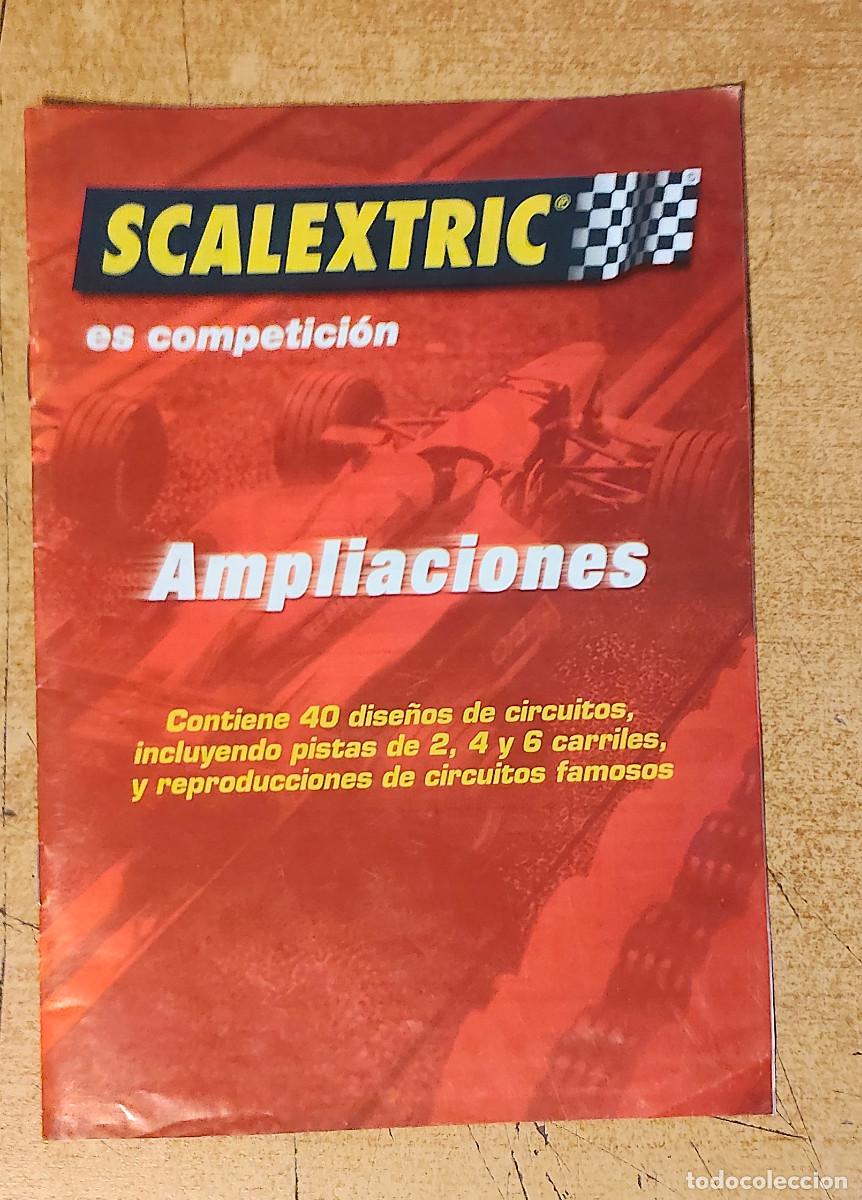 Scalextric: vendo FOLLETO AMPLIACIONES CIRCUITOS de SCALEXTRIC