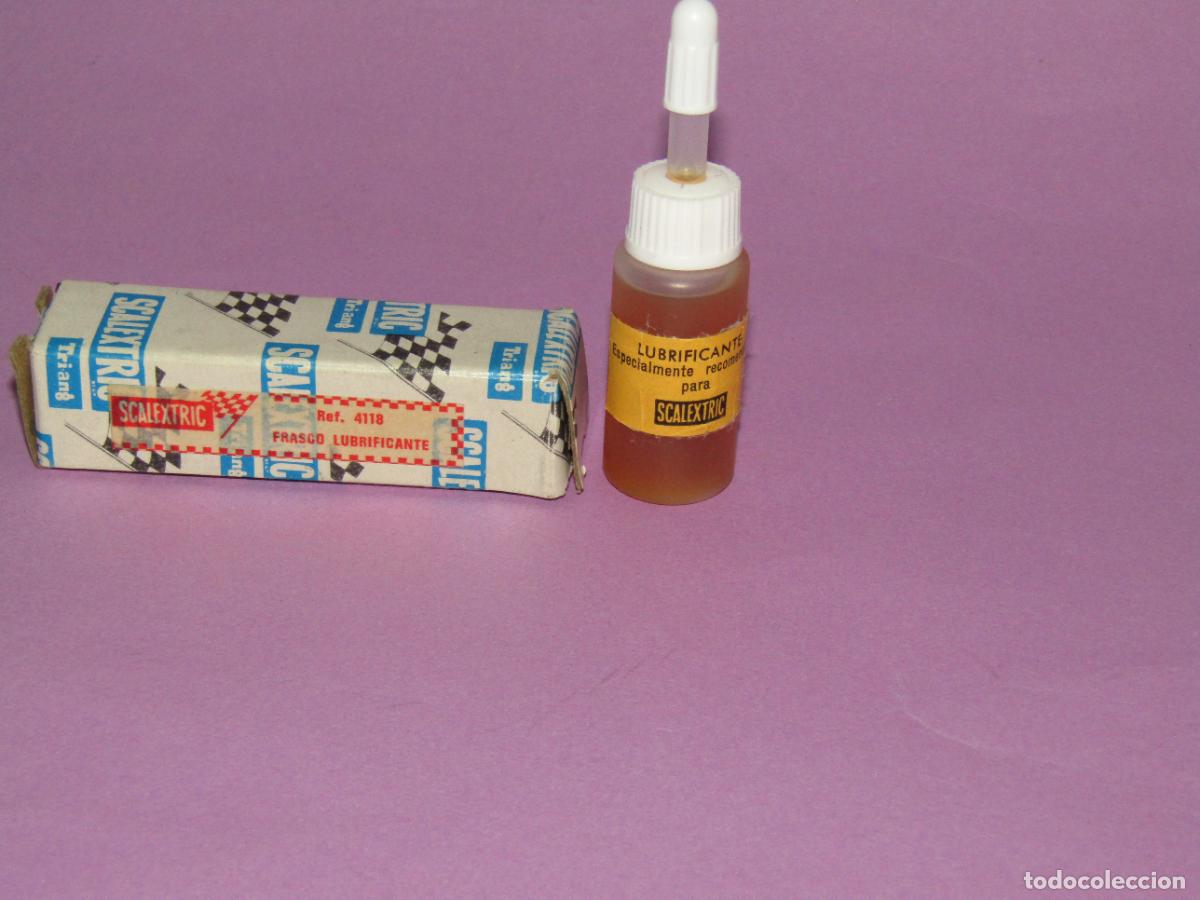 Scalextric: Antiguo Frasco de Lubricante Original de SCALEXTRIC EXIN