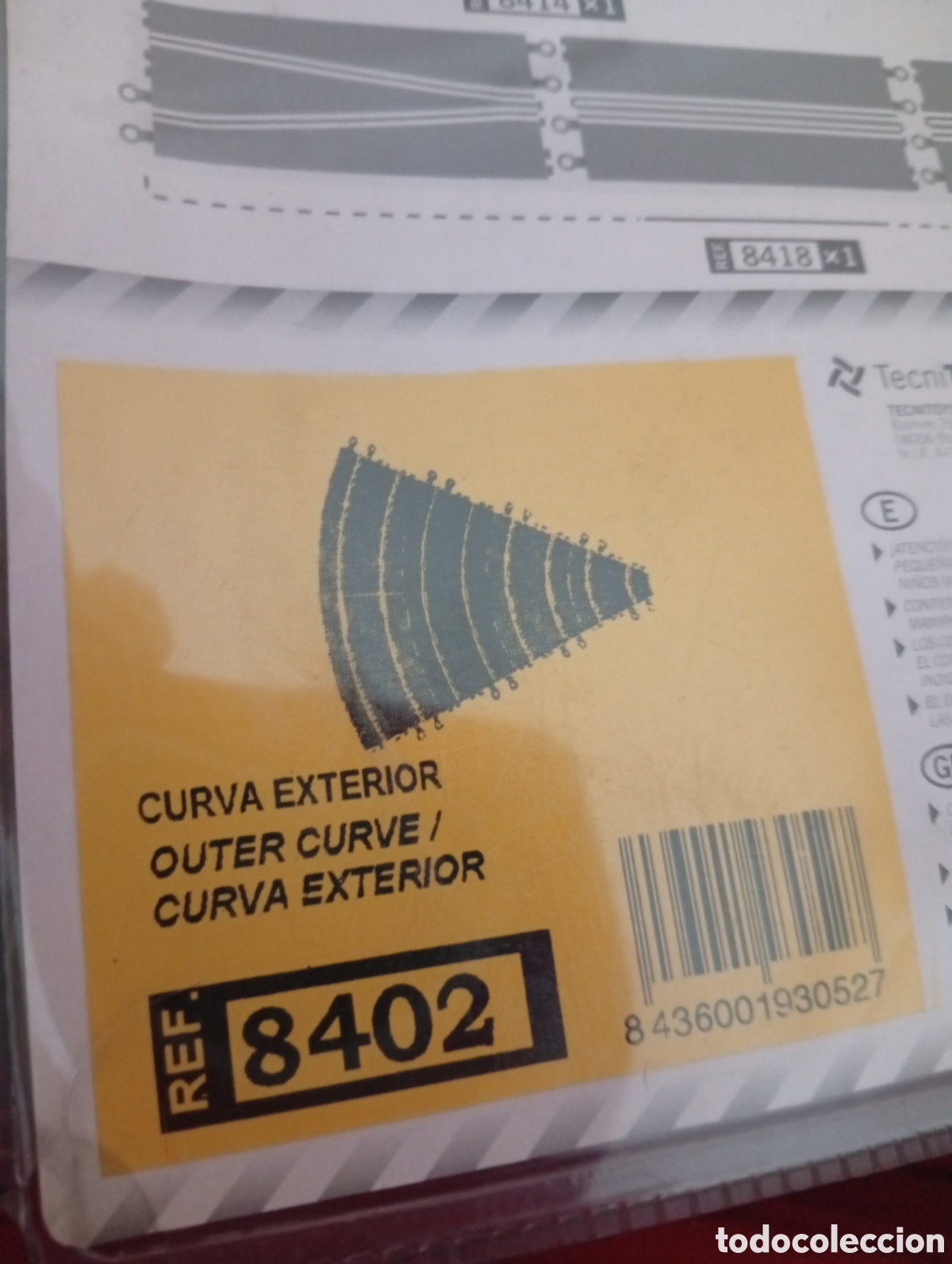 Scalextric: 2 curvas Scalextric nuevas - Foto 2