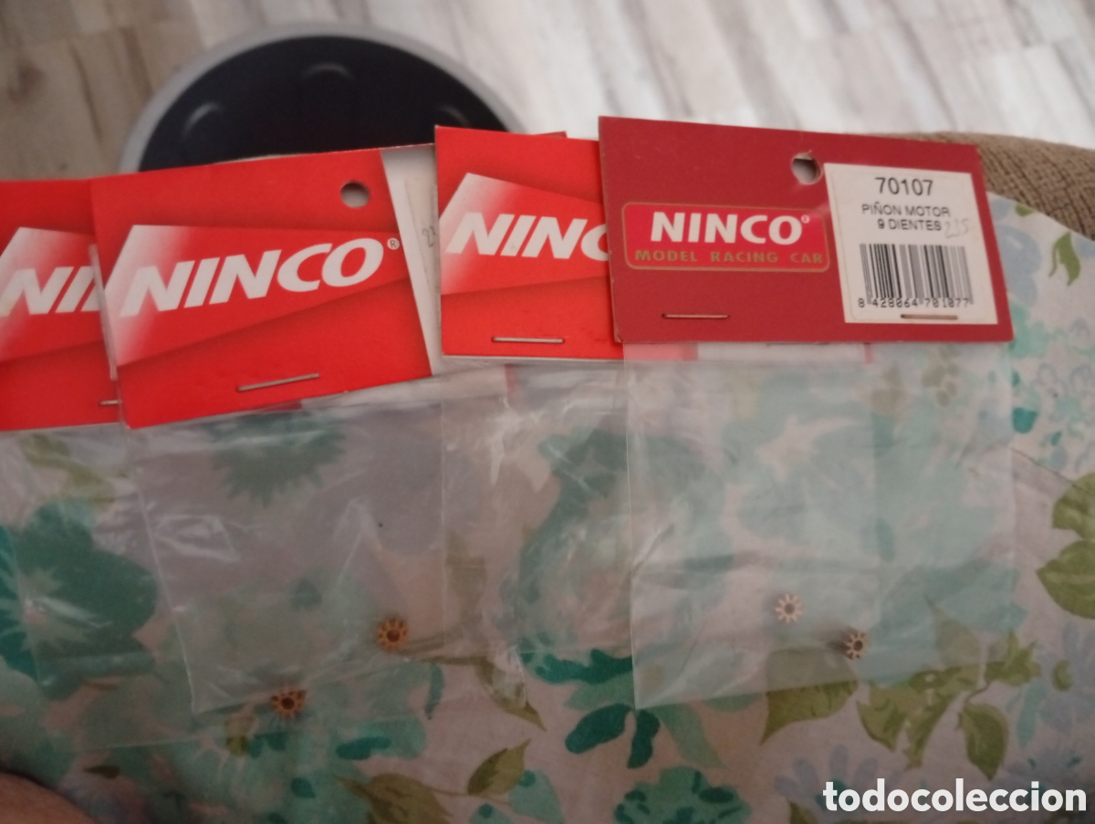 Scalextric: NINCO pi&ntilde;&oacute;n de motor 9 dientes 70107