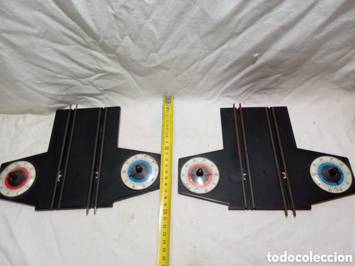 Scalextric: LOTE DOS TRAMOS CUENTAVUELTAS - Foto 2