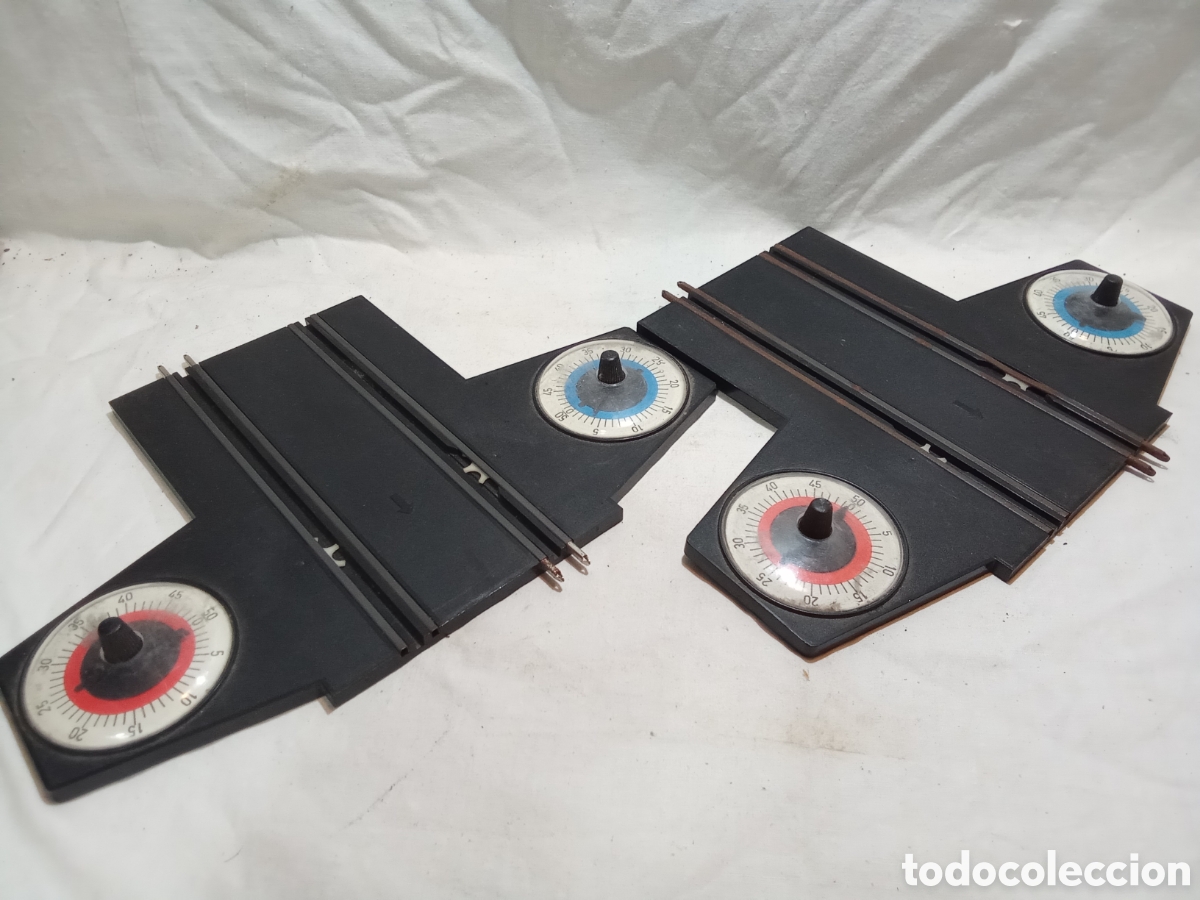 Scalextric: LOTE DOS TRAMOS CUENTAVUELTAS