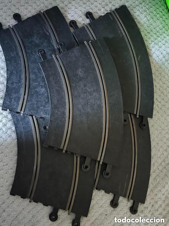Scalextric: Lote Scalextric tramos pista 5 curvas 5