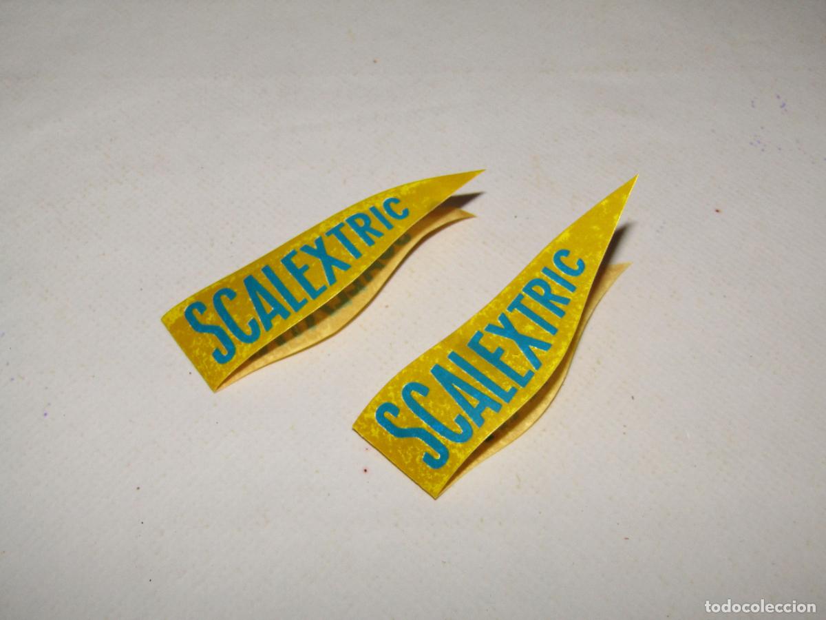 Scalextric: Antiguas Banderas de Papel Originales de SCALEXTRIC EXIN