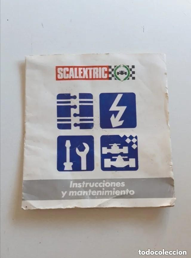 Scalextric: SCALEXTRIC GT 38 INSTRUCIONES Y MANTENIMIENTO LIBRO