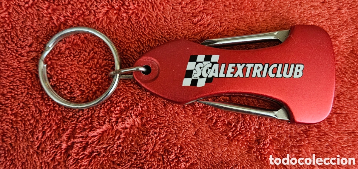Scalextric: ​&iexcl;RARO! Llavero Multihaza&ntilde;a Scalextric Club Rojo &ndash; Mini Destornilladores / Herramienta Slot &ndash; Exc.
