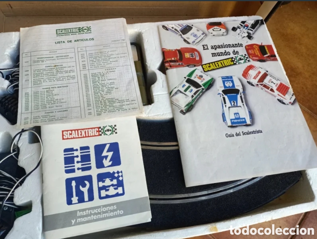 Scalextric: Scalextric GT 15 a&ntilde;o 1987 completo - Foto 3