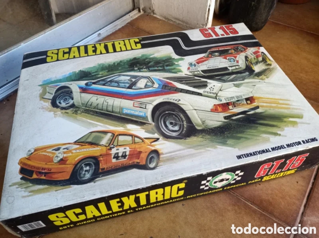 Scalextric: Scalextric GT 15 a&ntilde;o 1987 completo