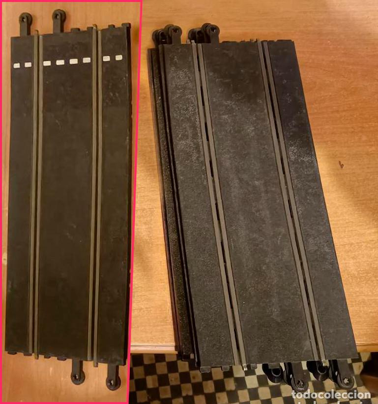 Scalextric: sCALEXTRIC slot - 5 PISTAs RECTA + recta de salida - 350MM STANDAR anal&oacute;gica