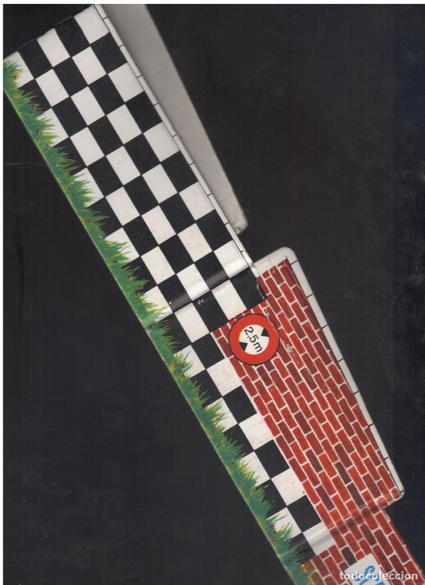Scalextric: (3) Scalextric.tres soportes rampa puente